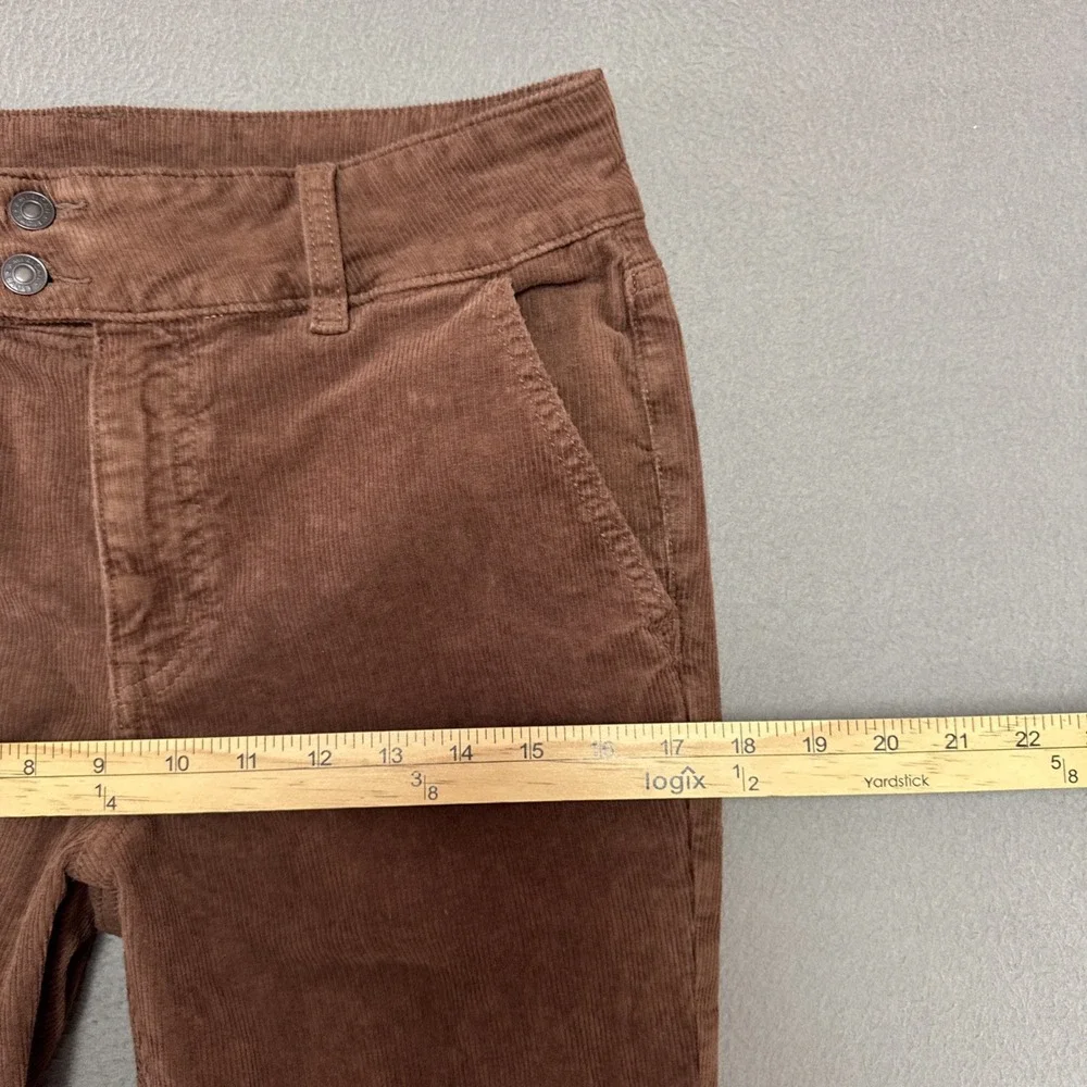American Eagle High Rise Kick Boot Corduroy Pants Womens 8 (30x29) Stretch Retro